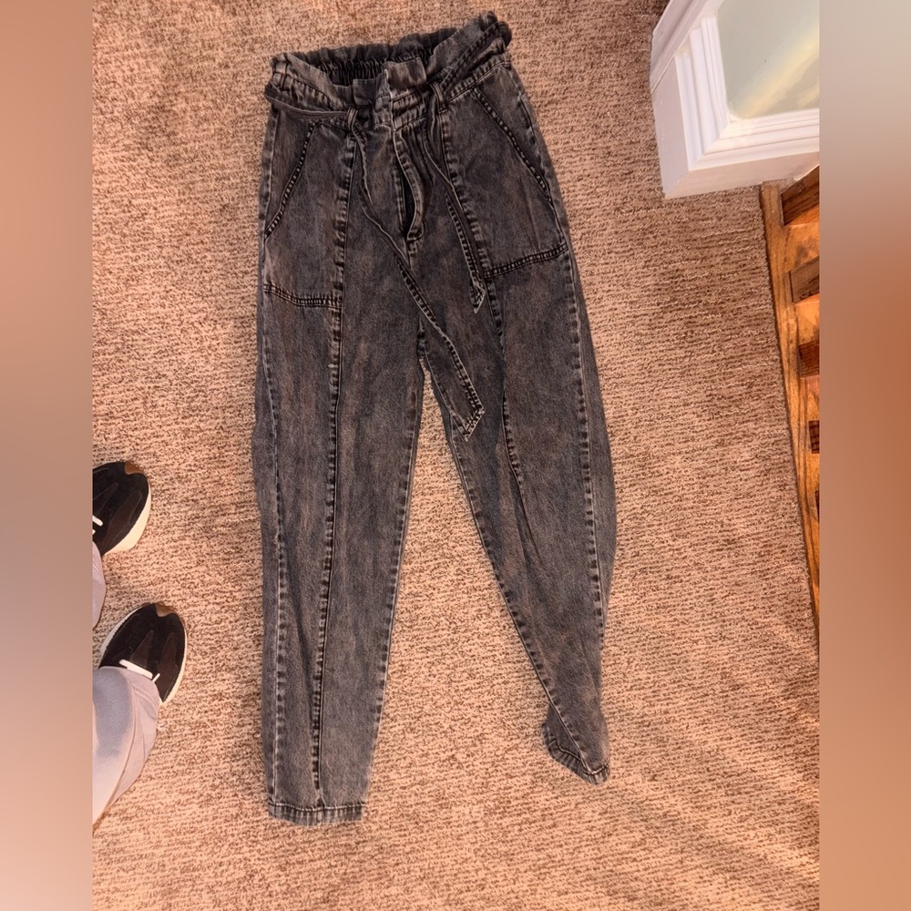 BB Dakota Charcoal Boyfriend Jeans